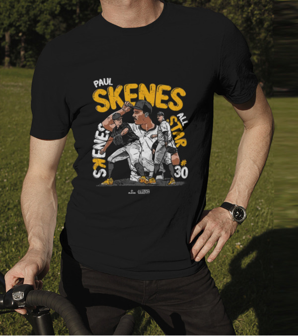 Paul Skenes All-Star #30 Clutch Players Baseball T-Shirt