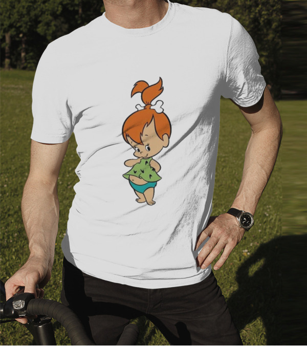 Originalkid Hanna Barbera Pebbles Flintstone Iconic Character T-Shirt