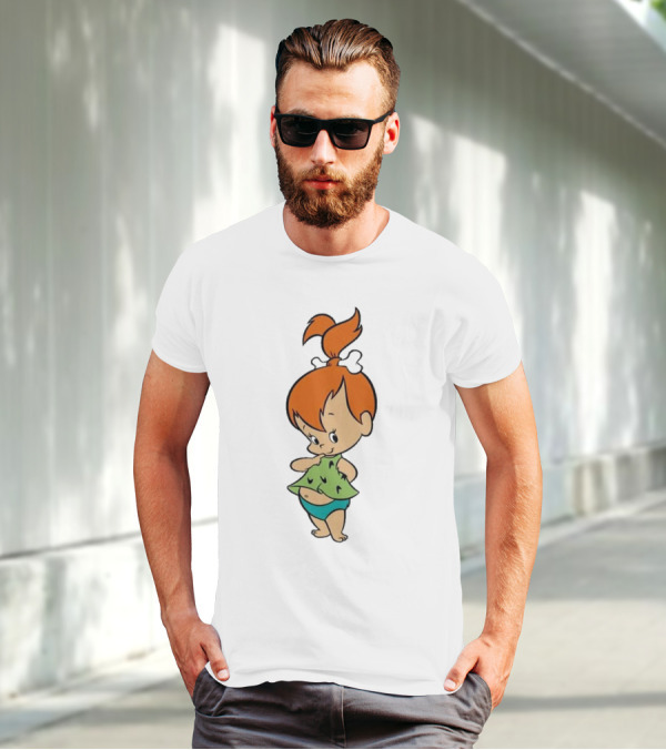Originalkid Hanna Barbera Pebbles Flintstone Iconic Character T-Shirt