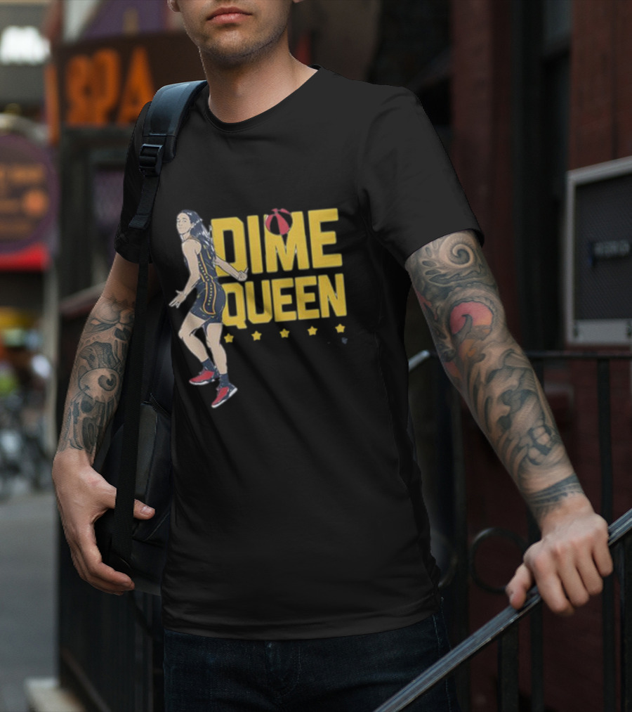 Caitlin Clark Dime Queen Basketball T-Shirt