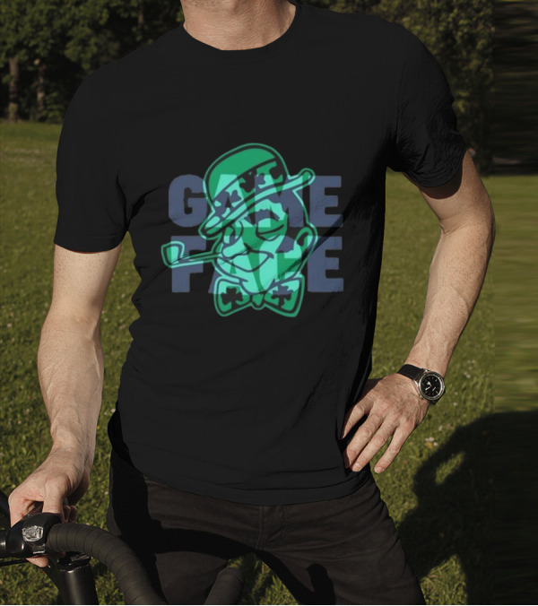 Celtics Game Face 7 Lucky Leprechaun T-Shirt