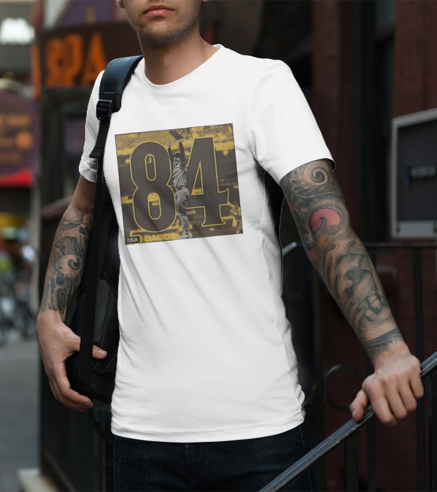 Hist000000000ry No-Hitter 84 7.25.24 T-Shirt
