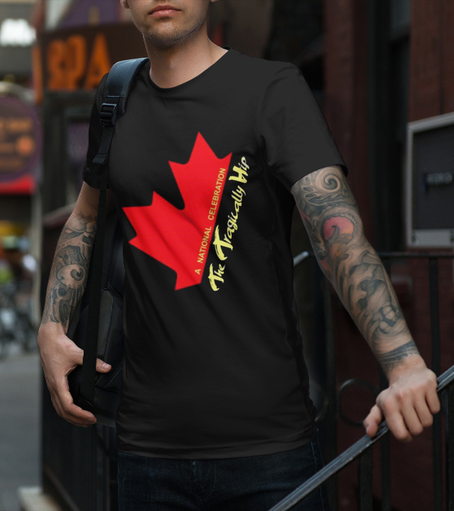 The Tragically Hip Canada Maple Leaf A National T-Shirt