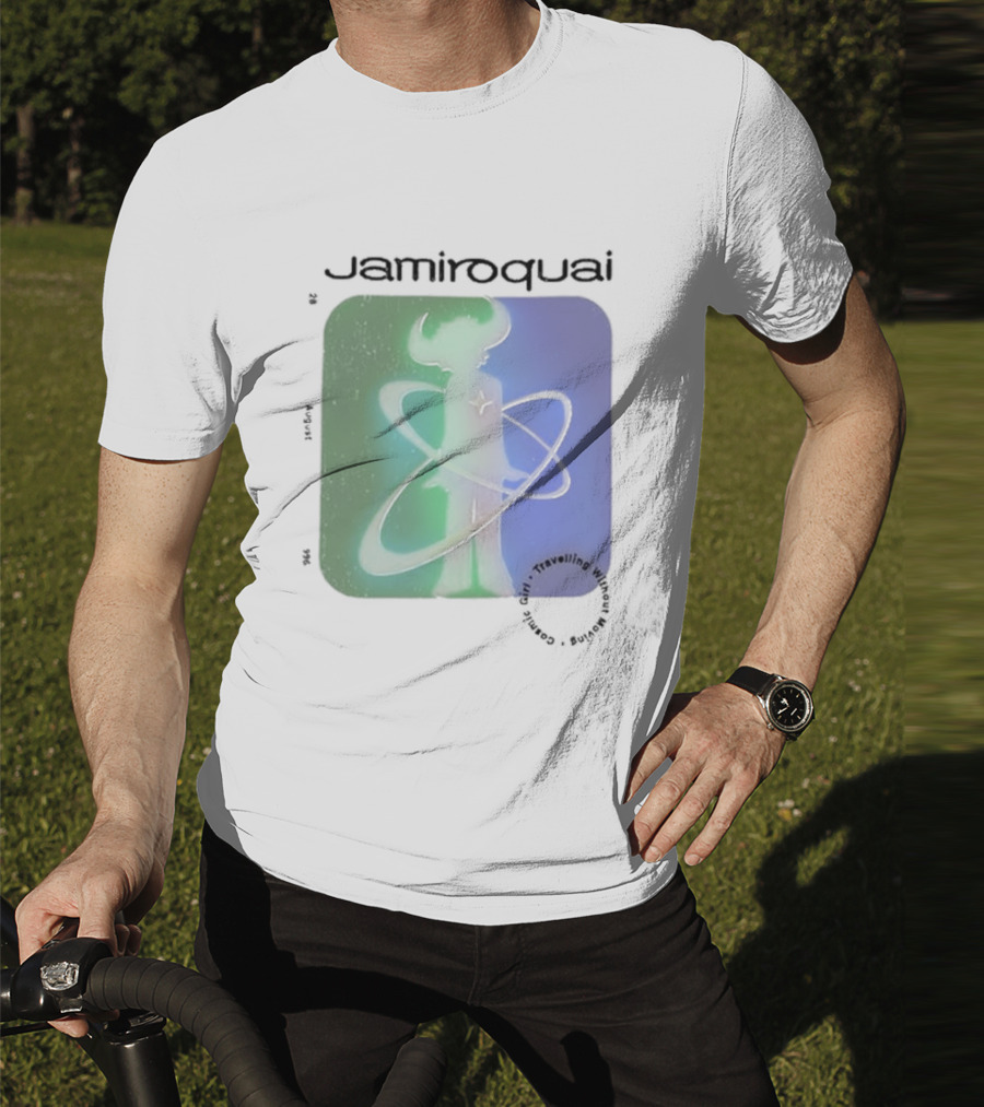 Jamiroquai Cosmic Being Travelling Without Moving August 29 96 T-Shirt