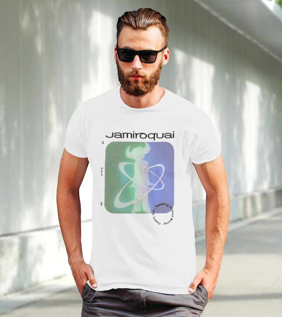 Jamiroquai Cosmic Being Travelling Without Moving August 29 96 T-Shirt