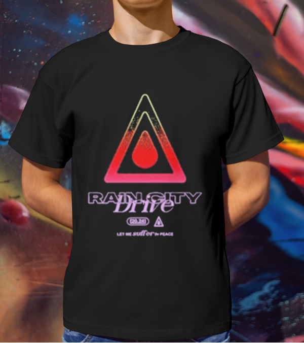 Rain City Drive Frozen Let Me Suffer In Peace Triangle T-Shirt