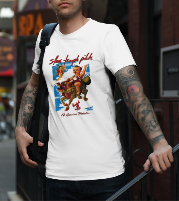 Stone Temple Pilots 12 Gracious Melodies Baby Riding Dragon T-Shirt