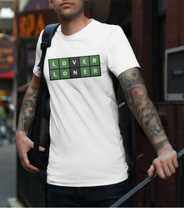 Lover Loner Grid Blocks T-Shirt