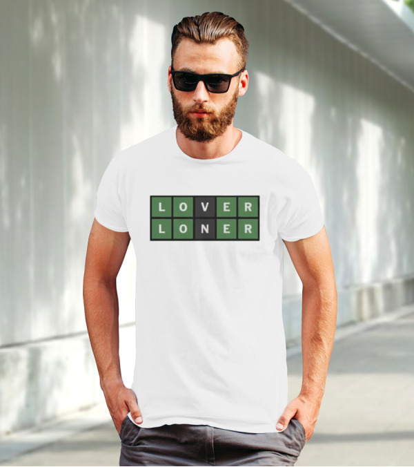 Lover Loner Grid Blocks T-Shirt