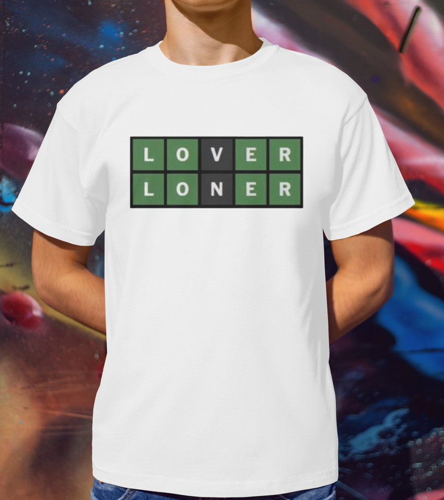 Lover Loner Grid Blocks T-Shirt