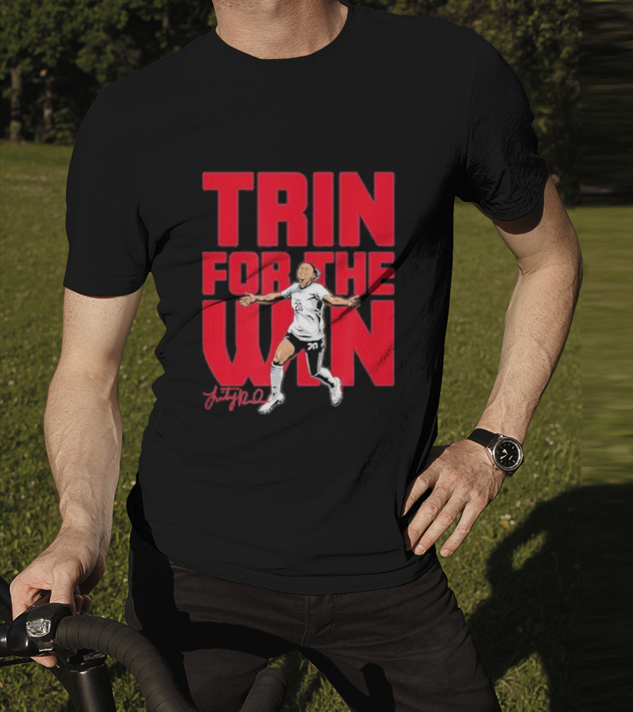 Trin For The Win Trinity Rodman Soccer T-Shirt