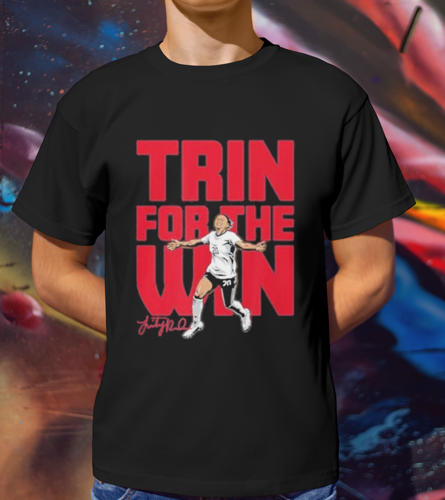 Trin For The Win Trinity Rodman Soccer T-Shirt