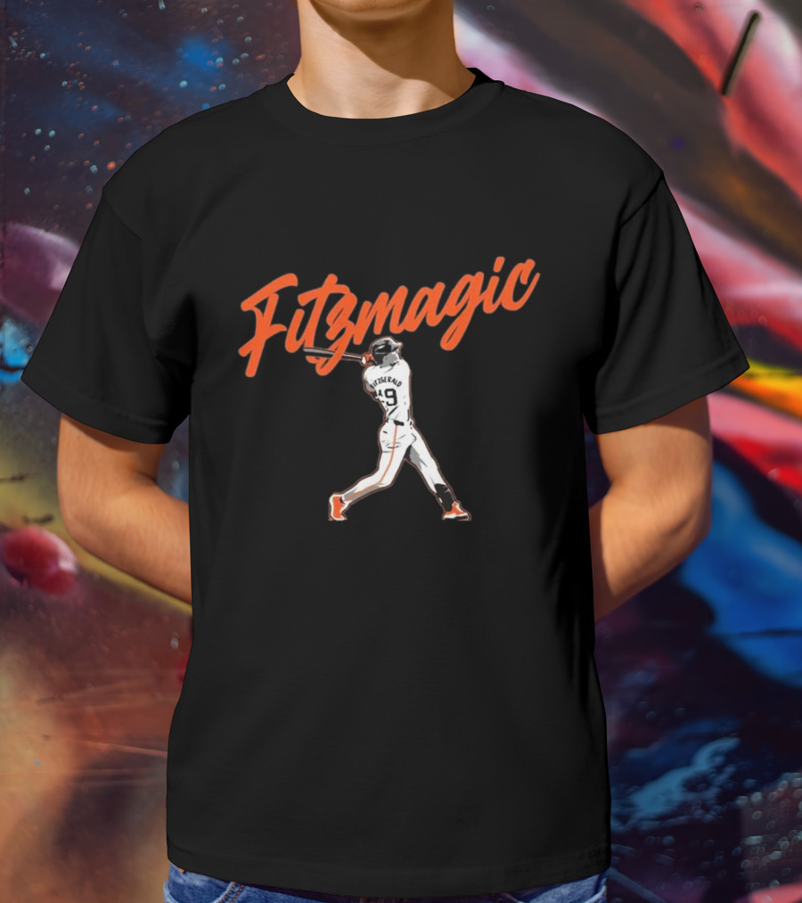 Fitzmagic Baseball Swing Tyler Fitzgerald 49 T-Shirt