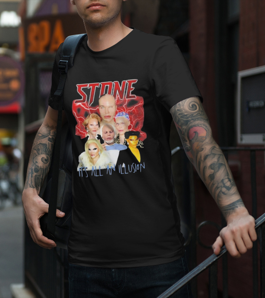 Stone Surgery Alexis Stone It's All An Illusion T-Shirt