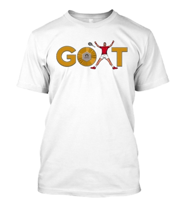 Arena Cases GOAT Djokovic Victory T-Shirt