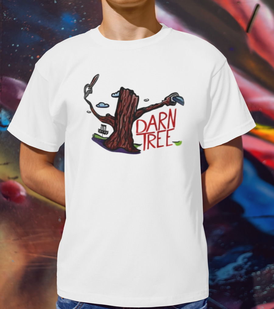 Big Cat Banging Chains Darn Tree T-Shirt