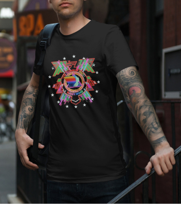 Hawkwind In Search Of Space Psychedelic Star Geometry T-Shirt