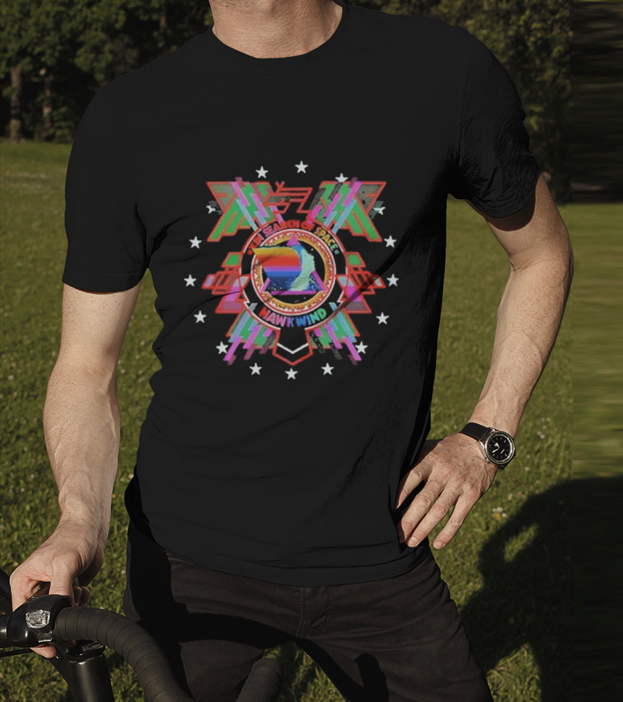 Hawkwind In Search Of Space Psychedelic Star Geometry T-Shirt