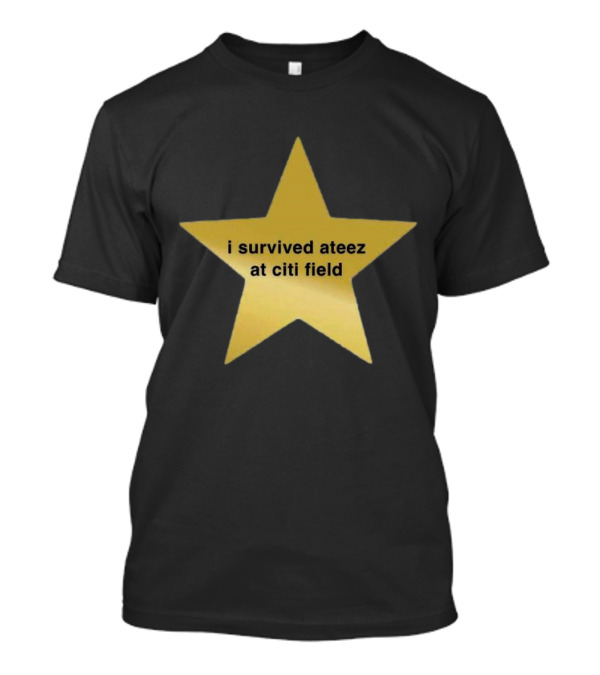 I Survived Ateez At Citi Field Star Fan Experience Event T-Shirt