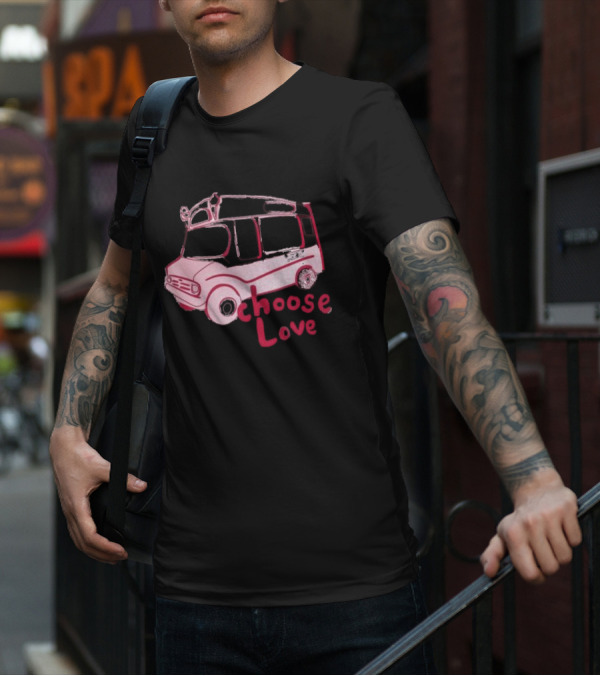 Choose Love Ice Cream Van T-Shirt
