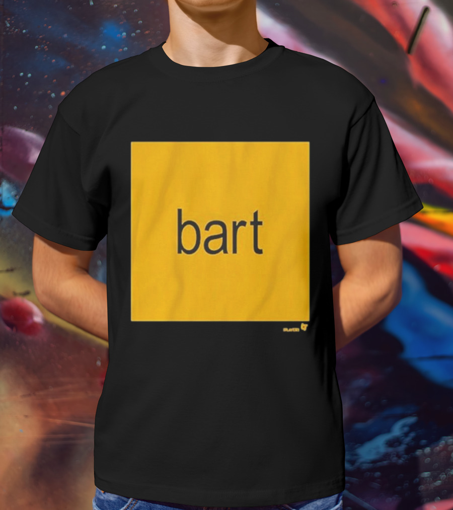 Bart Slayer Brat Yellow Square T-Shirt