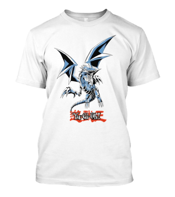 TB 2623 Yu-Gi-Oh Blue Eyes White Dragon Kanji T-Shirt