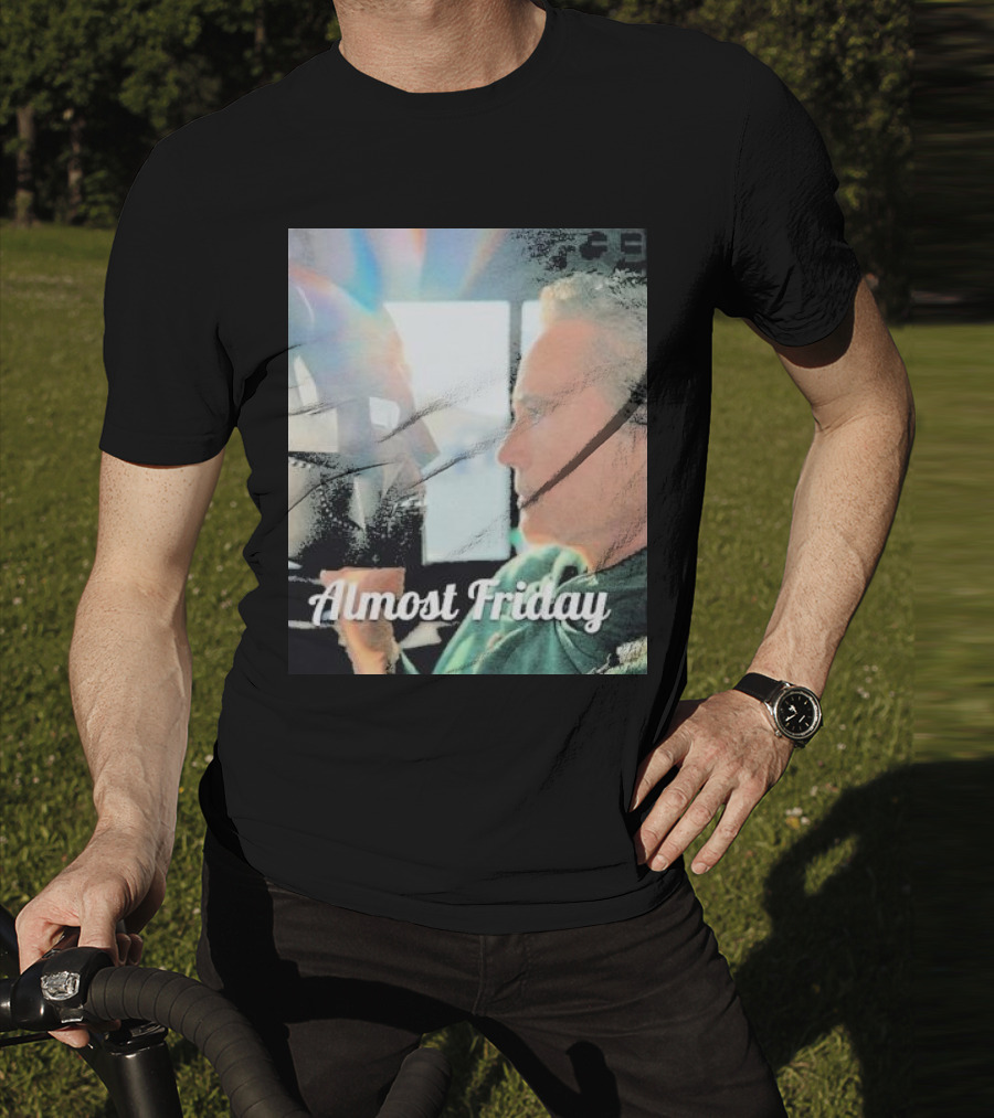 Almost Friday Downey Marvel Mask Face Off T-Shirt