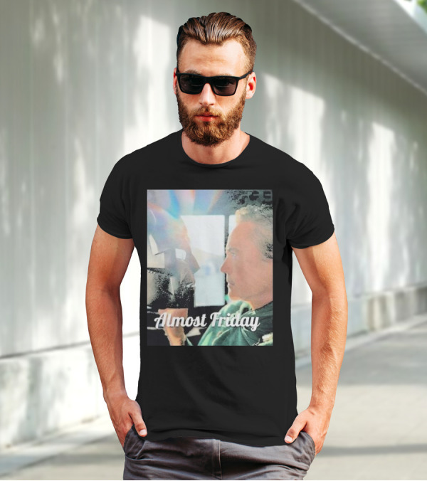 Almost Friday Downey Marvel Mask Face Off T-Shirt