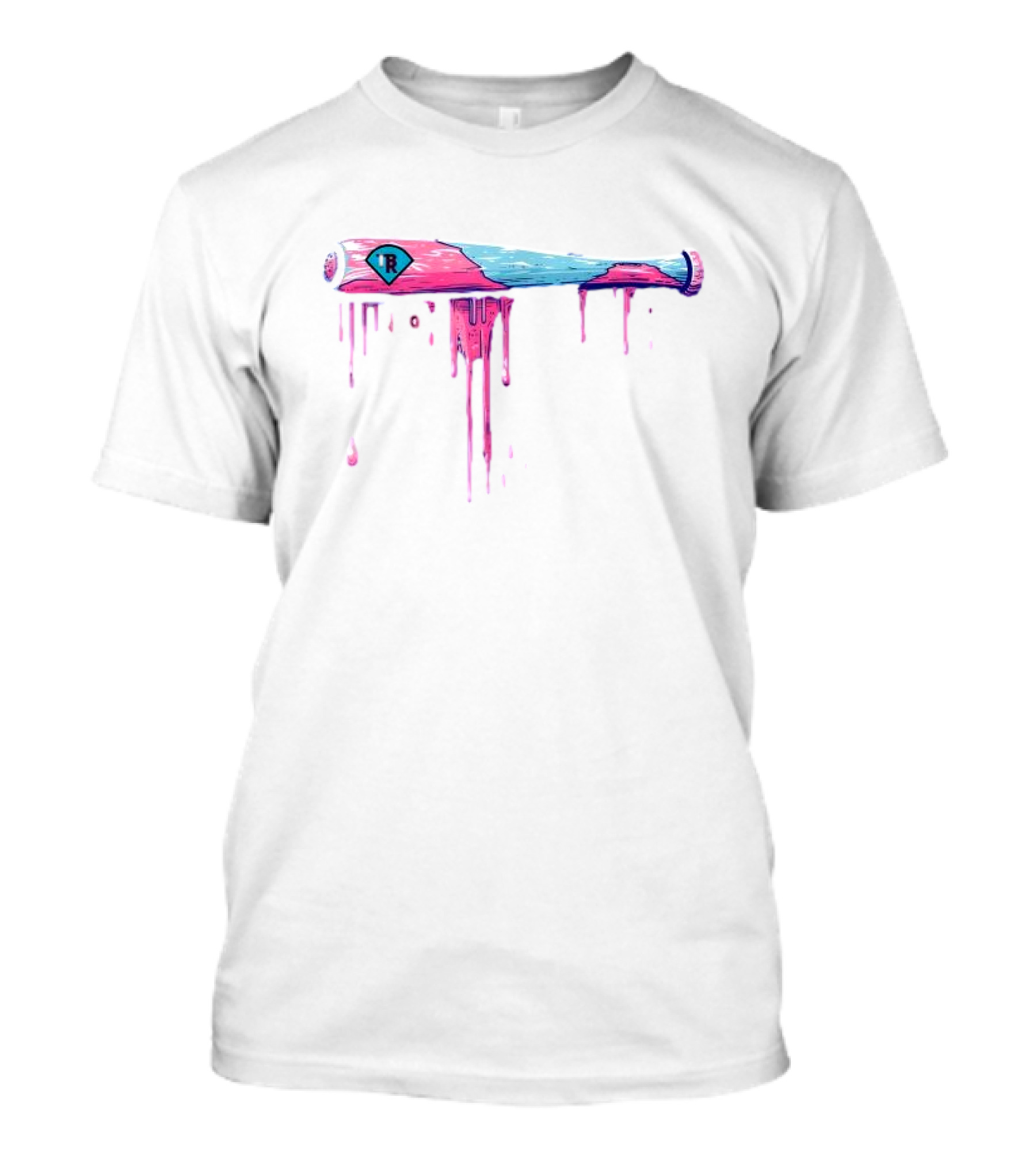 Baseball Bat TR With Sprinkles Drip T-Shirt