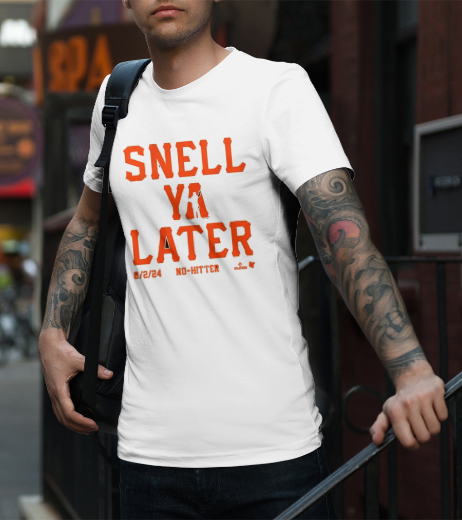 Blake Snell Ya Later 8/2/24 No-Hitter T-Shirt
