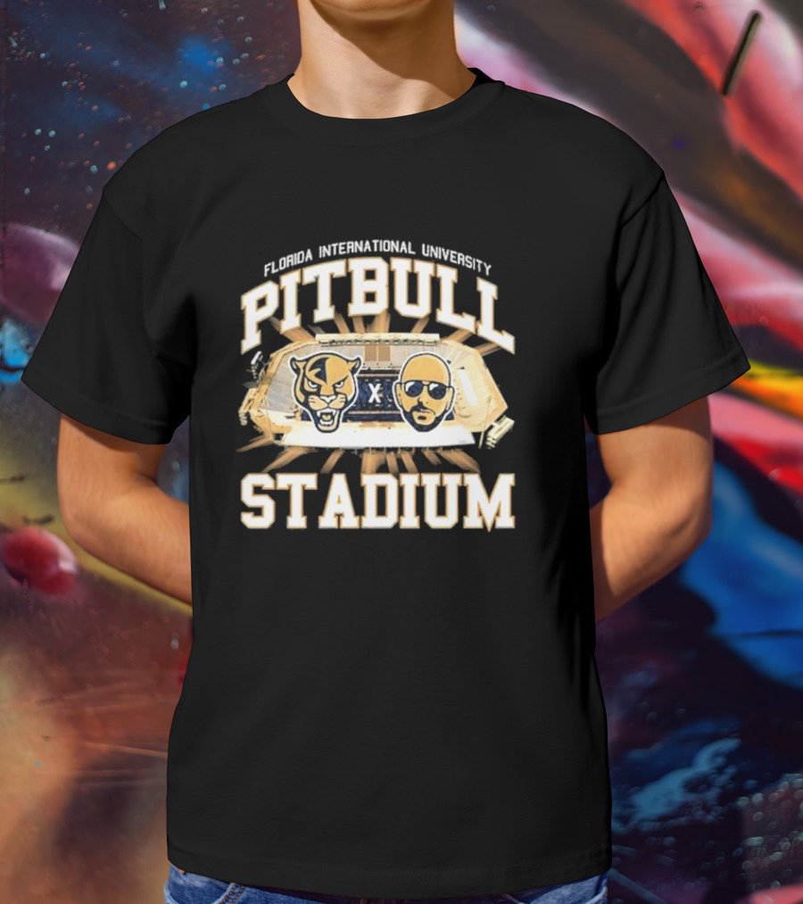 Florida International University Pitbull Stadium Concert T-Shirt