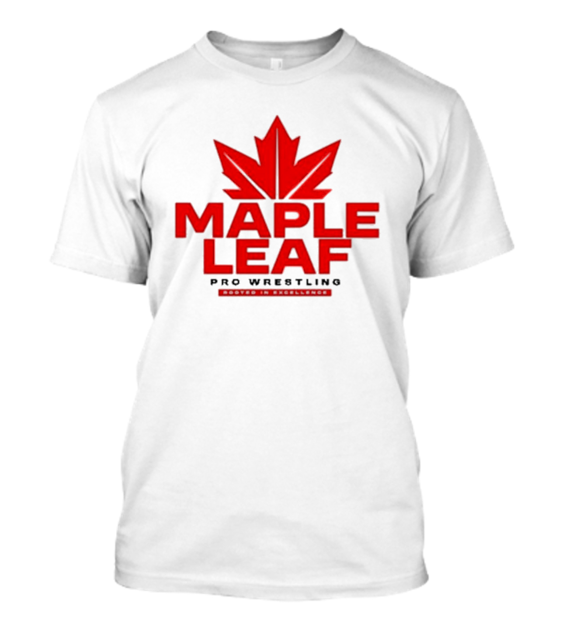 Maple Leaf Pro Wrestling Canada Maple Leaf Retro Sports Entertainment T-Shirt