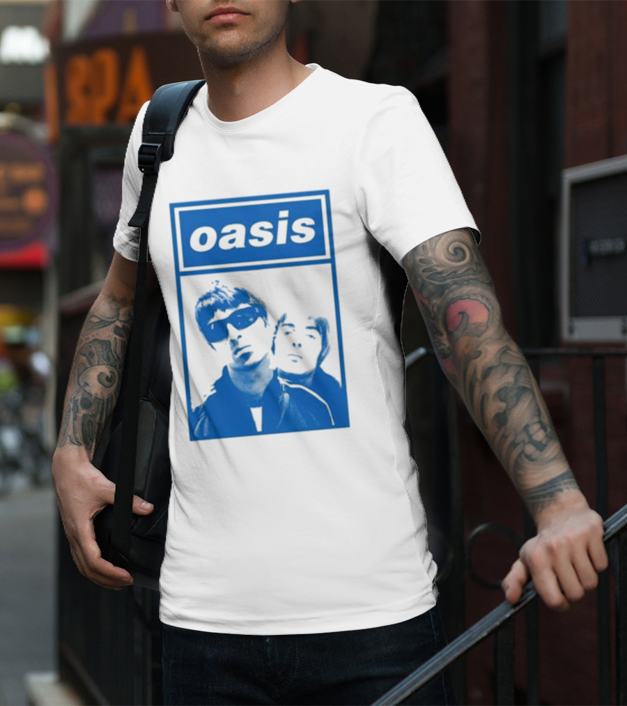 Oasis Noel Liam Photo T-Shirt