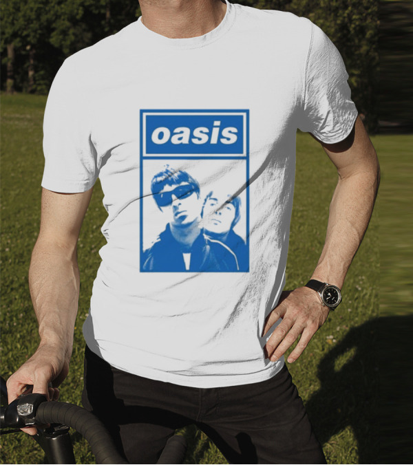 Oasis Noel Liam Photo T-Shirt