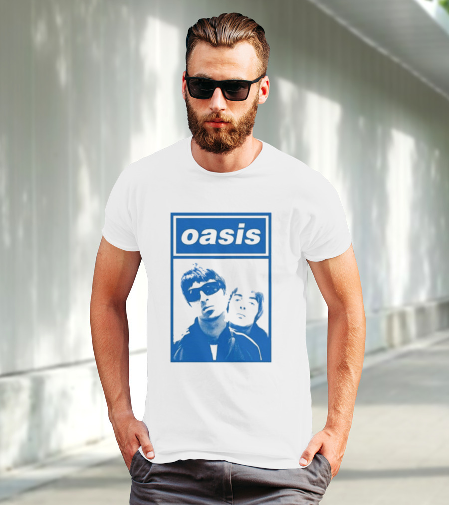 Oasis Noel Liam Photo T-Shirt