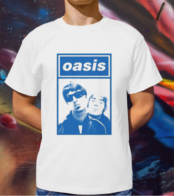 Oasis Noel Liam Photo T-Shirt