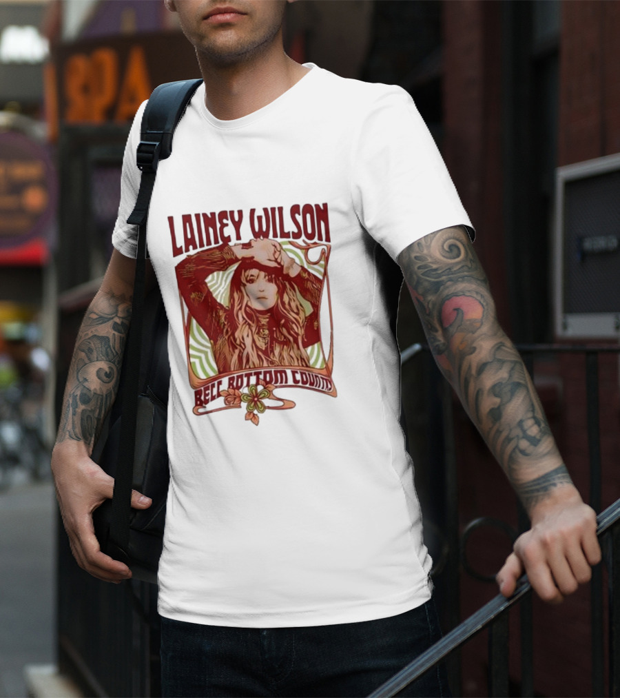Lainey Wilson Bell Bottom Country Retro T-Shirt