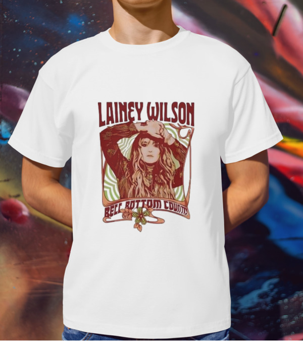 Lainey Wilson Bell Bottom Country Retro T-Shirt