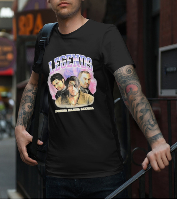 Legends Dojima Majima Saejima Yakuza Series Icons T-Shirt