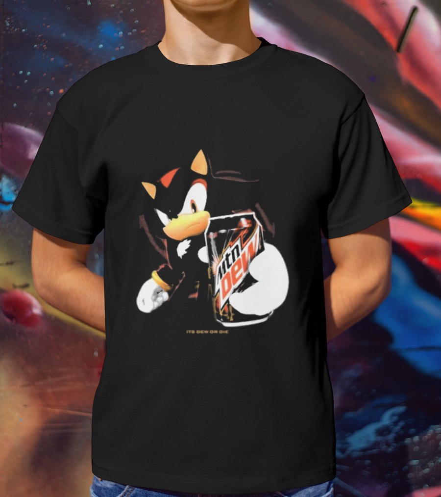 Mamono World Code Ultimate Its Mtn Dew Or Die Featuring Shadow T-Shirt