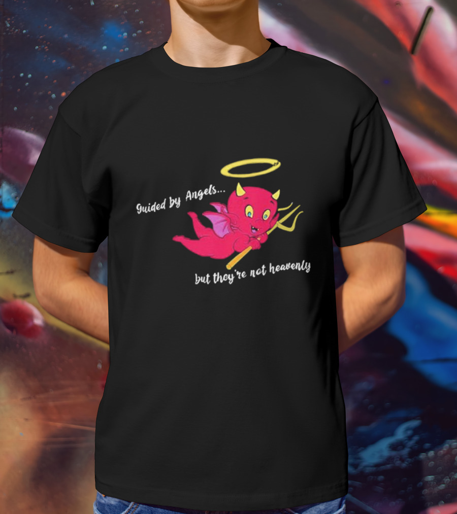 Amyl And The Sniffers Guided By Angels But They're Not Heavenly Art Prints T-Shirt