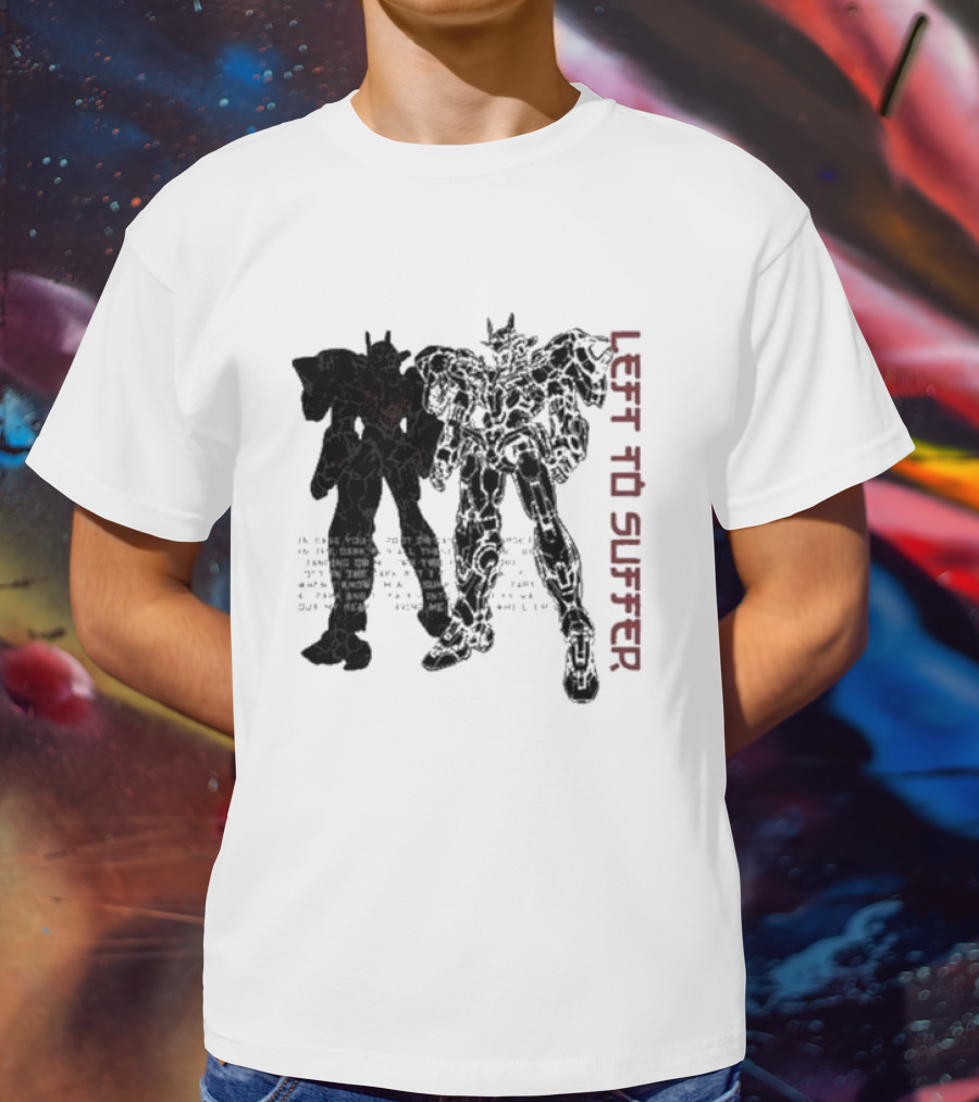 Left To Suffer Mecha Combat Duo T-Shirt