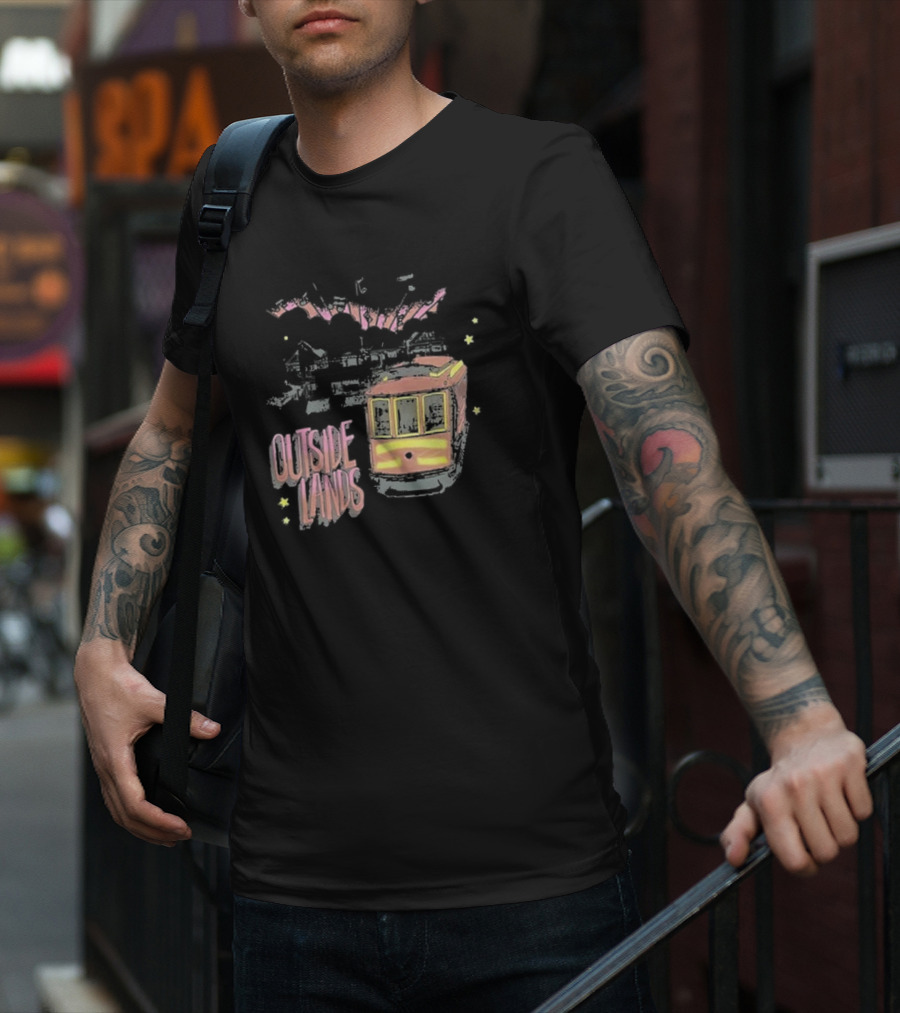 Outside Lands San Francisco Trolley Festival Youth California T-Shirt