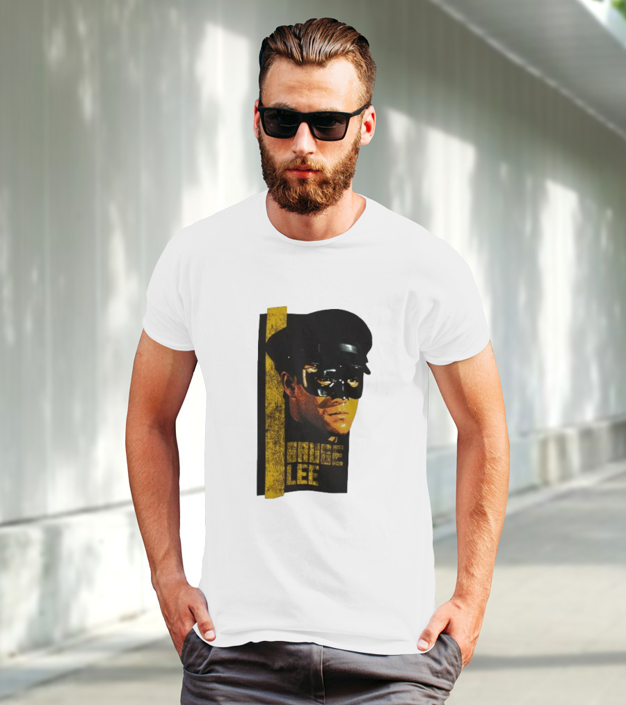 Bruce Lee Green Hornet Masked T-Shirt