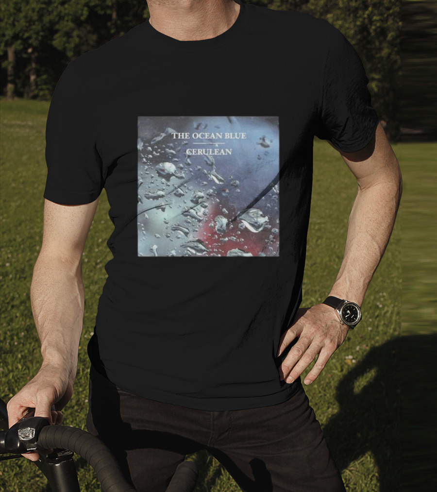 THE OCEAN BLUE CERULEAN Rainwater Reflection T-Shirt