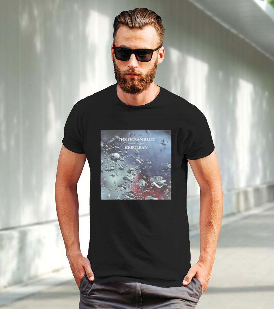 THE OCEAN BLUE CERULEAN Rainwater Reflection T-Shirt