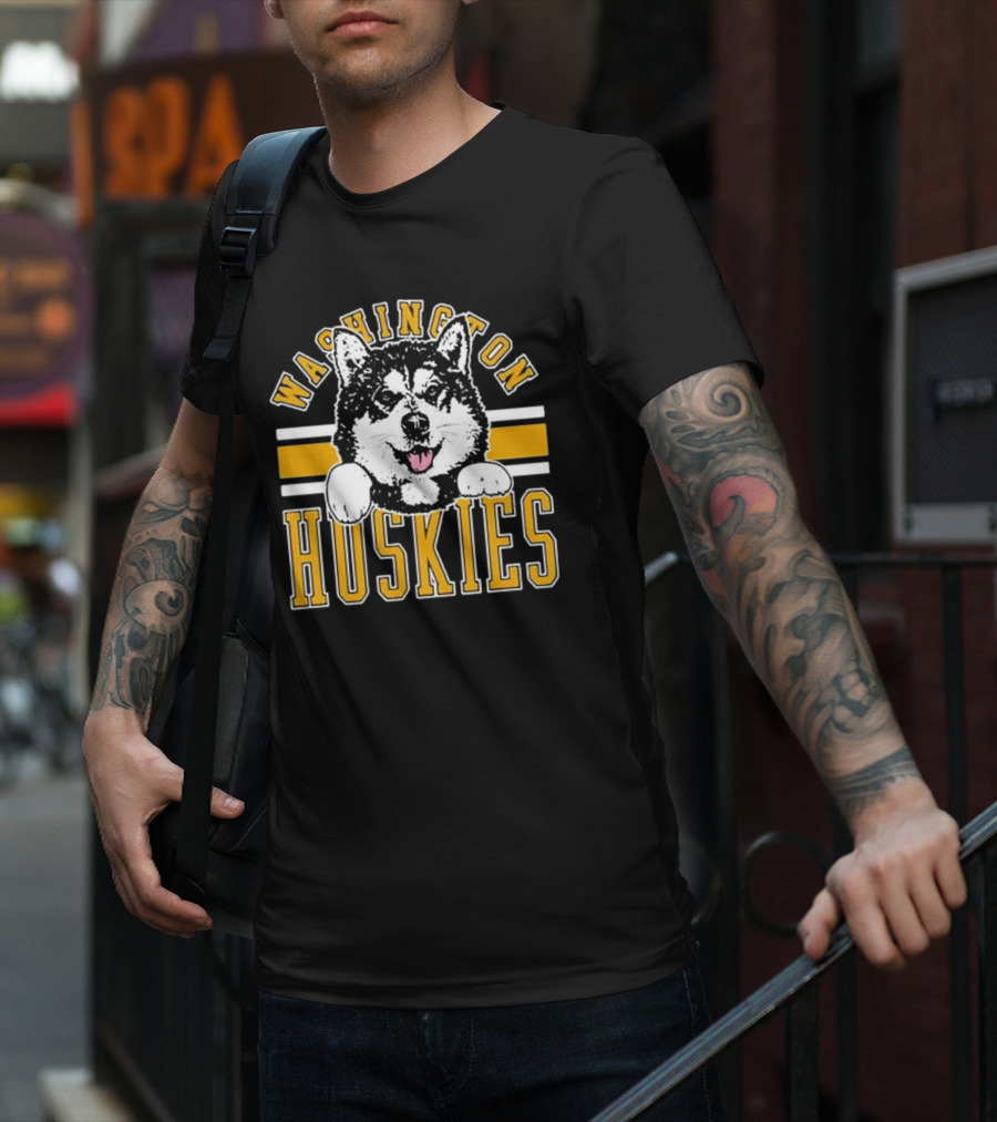 Washington Huskies King Chinook Vintage T-Shirt
