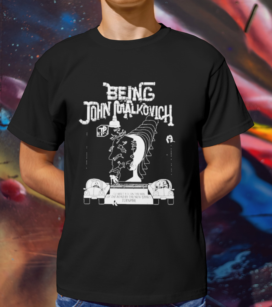 Brain Dead X Being John Malkovich New Jersey Turnpike T-Shirt