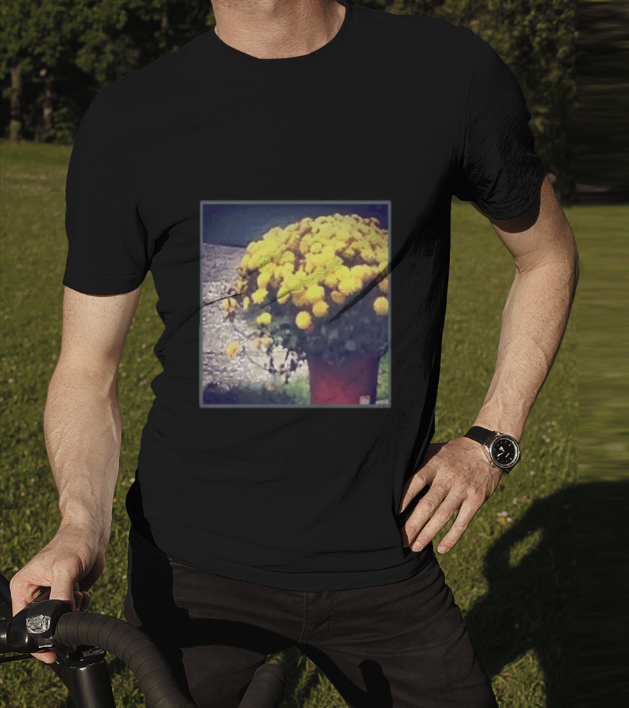 Frnkiero And The Cellabration Yellow Flowers Photography T-Shirt