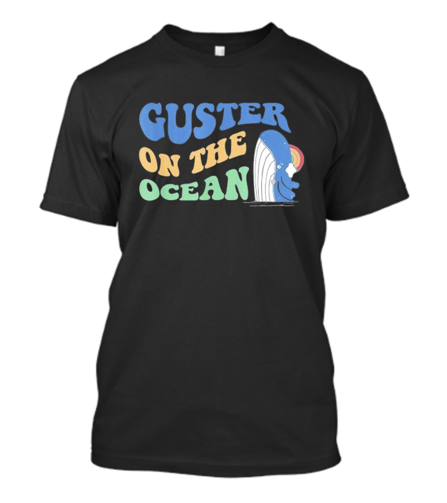 Guster On The Ocean Dolphin Groovy T-Shirt